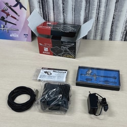 AIRTEX メテオ2コンプレッサー エアブラシ　ブレードホース付ほぼ未使用品 AIRTEX メテオ2コンプレッサー エアブラシ ブレードホース付ほぼ