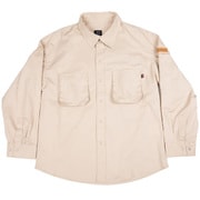 smoAdugsrtaSbeg [dungaree shirt S ベージュ]