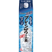 わが家のプレーンサワーの素ZERO パック 25度 1800ml [リキュール]