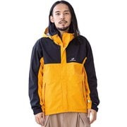 M'S コンバットレインジャケット MEN'S COMBAT RAIN JACKET ODJ95031 オレンジ×ブラック(183009) BLサイズ [アウトドア 防水ジャケット メンズ]