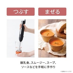 TESCOM コードレスハンドブレンダー TBL70A ブラック 保証有り コードレスハンドブレンダー TBL70A – テスコムオンラインショップ