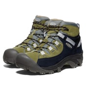 ターギー ツー ミッド ウォータープルーフ TARGHEE II MID WP KEEN x atelierBluebottle M 1027700 Sky Captain/Olive Drab US7(25cm） [ハイキングシューズ メンズ]