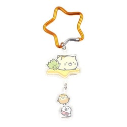 SG-5541845NE すみっコぐらし カラビナ付きアクリルキーホルダー ねこ [キャラクターグッズ]