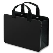 収納用品 モバイルバッグ+ ワイド ブラック FL-102MB