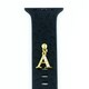 IQ-AWDECO2-GA [Apple Watch ワンポイントチャーム イニシャル ゴールト（002） A]