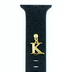 IQ-AWDECO2-GK [Apple Watch ワンポイントチャーム イニシャル ゴールト（002） K]