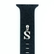 IQ-AWDECO2-SS [Apple Watch ワンポイントチャーム イニシャル シルバー（002） S]
