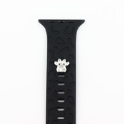 IQ-AWDECO3-SV [Apple Watch ワンポイントチャーム 肉球（003） シルバー]
