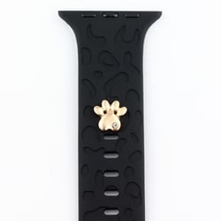IQ-AWDECO3-GO [Apple Watch ワンポイントチャーム 肉球（003） ゴールド]