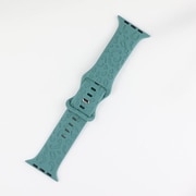 IQ-AW031B41-GR [Apple Watch 41/40/38mm レオパード シリコンバンド （031） グリーン]