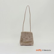 6042 B216 フェイスミルクティー [限定 miffy（ミッフィー） 秋冬ファー ミニショルダー]