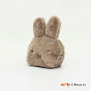 7117 B216 フェイスミルクティー [限定 miffy（ミッフィー） 秋冬ファー ダイカットポーチ]