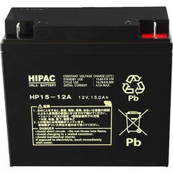 産業用バッテリー 小形制御弁式鉛蓄電池 HPシリーズ HP15-12A