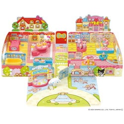 Sanrio characters パッとひろがる！おうちとおみせ カフェ付き [対象年齢：3歳～]