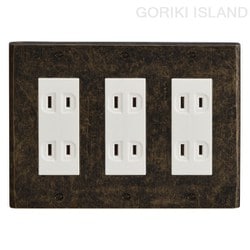 GORIKI ISLAND（ゴーリキアイランド） コンセントプレ-ト PCN 03 AN 790226