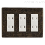 GORIKI ISLAND(ゴーリキアイランド) コンセントプレ-ト PCN 03 AN 790226