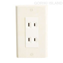 GORIKI ISLAND（ゴーリキアイランド） コンセントプレ-ト PCN 01 WAB 790235