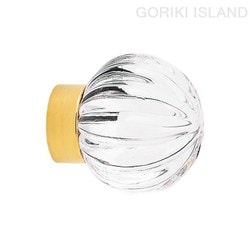 GORIKI ISLAND（ゴーリキアイランド） ガラス ツマミ RD M 620901