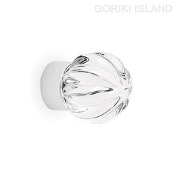 GORIKI ISLAND（ゴーリキアイランド） ガラス ツマミ RD S CR 620906