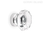GORIKI ISLAND(ゴーリキアイランド) ガラス ツマミ OF S CR 620908