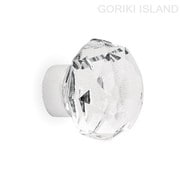 GORIKI ISLAND(ゴーリキアイランド) ガラス ツマミ OR S CR 620910