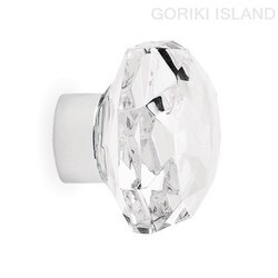 GORIKI ISLAND（ゴーリキアイランド） ガラス ツマミ OR M CR 620911