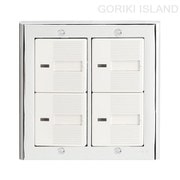 GORIKI ISLAND(ゴーリキアイランド) スイッチプレ-ト PC 02 CR 790212