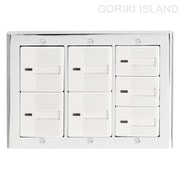GORIKI ISLAND(ゴーリキアイランド) スイッチプレ-ト PC 03 CR 790213