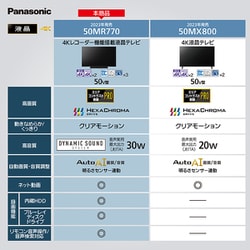 ヨドバシ.com - パナソニック Panasonic TH-50MR770 [VIERA（ビエラ ...