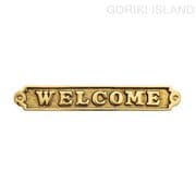 630112 [GORIKI ISLAND（ゴーリキアイランド） サイン WELCOME]