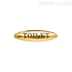 GORIKI ISLAND（ゴーリキアイランド） サイン TOILET TD 630118