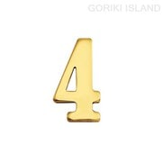 GORIKI ISLAND(ゴーリキアイランド) ブラスナンバ- 30 4 820134