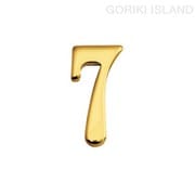 820137 [GORIKI ISLAND（ゴーリキアイランド） ブラスナンバ- 30 7]