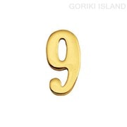 GORIKI ISLAND(ゴーリキアイランド) ブラスナンバ- 30 9 820139