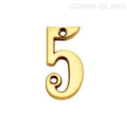 820235 [GORIKI ISLAND（ゴーリキアイランド） ブラスナンバ- 51 5]