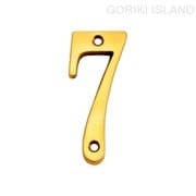820337 [GORIKI ISLAND（ゴーリキアイランド） ブラスナンバ- 76 7]