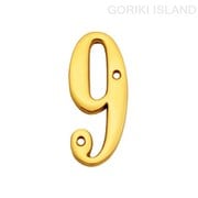 820339 [GORIKI ISLAND（ゴーリキアイランド） ブラスナンバ- 76 9]