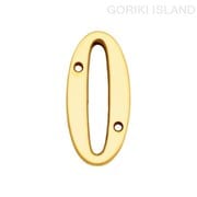 820340 [GORIKI ISLAND（ゴーリキアイランド） ブラスナンバ- 76 0]