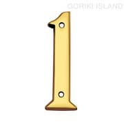 820431 [GORIKI ISLAND（ゴーリキアイランド） ブラスナンバ- 102 1]