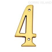 820434 [GORIKI ISLAND（ゴーリキアイランド） ブラスナンバ- 102 4]