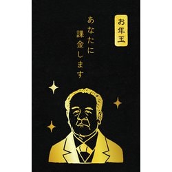 ぽち袋箔 渋沢栄一 課金 史緒 3枚入 KJ061