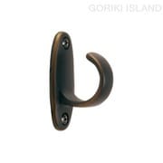 610942 [GORIKI ISLAND（ゴーリキアイランド） フック カ-テン M BK]