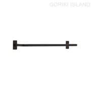 640106 [GORIKI ISLAND（ゴーリキアイランド） タオルバ- 21B PF SQ BK]