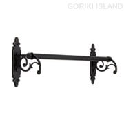 640385 [GORIKI ISLAND（ゴーリキアイランド） タオルバ- 36 CL BK]