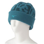 E2MWA50621 [BTロゴニットキャップ ターコイズブルー （MEN’S）]
