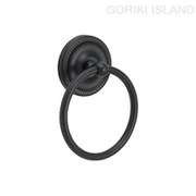 640456 [GORIKI ISLAND（ゴーリキアイランド） タオルリング PB S BK]