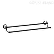 640606 [GORIKI ISLAND（ゴーリキアイランド） ダブルタオルバ- 68 CE BK]