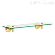 640650 [GORIKI ISLAND（ゴーリキアイランド） ガラスシェルフ PL]