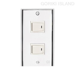 GORIKI ISLAND（ゴーリキアイランド） スイッチプレ-ト PL 02 CR 790022