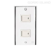 GORIKI ISLAND(ゴーリキアイランド) スイッチプレ-ト PL 02 CR 790022